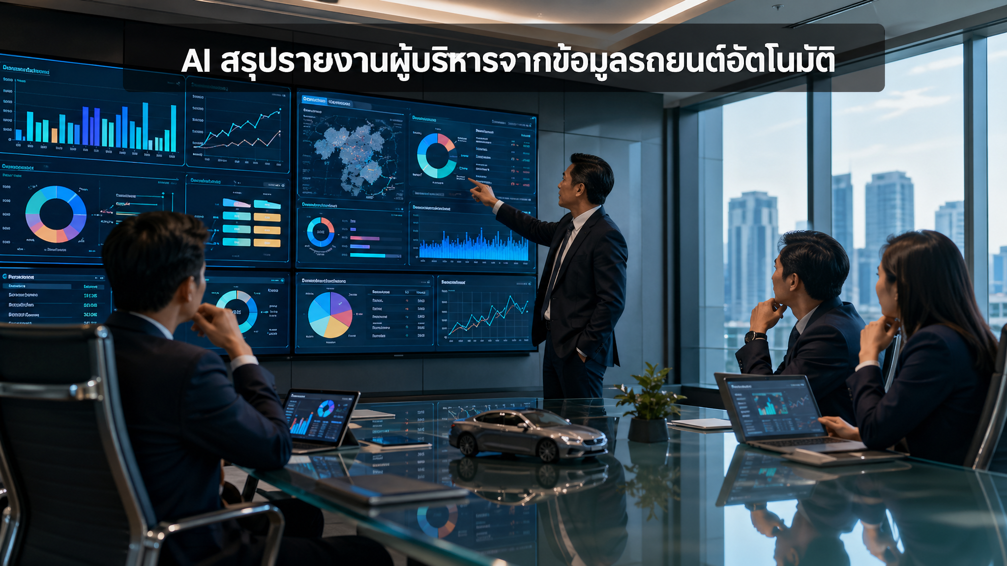 AI Executive Data Dashboard Case Study